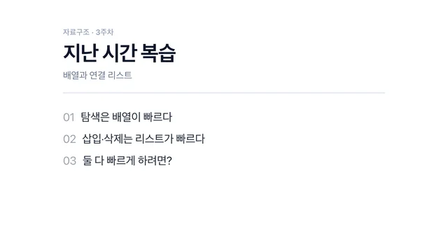 2쪽, 지난 시간 복습